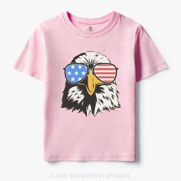 Patriotic 4th Of July Eagle Toddler Tees