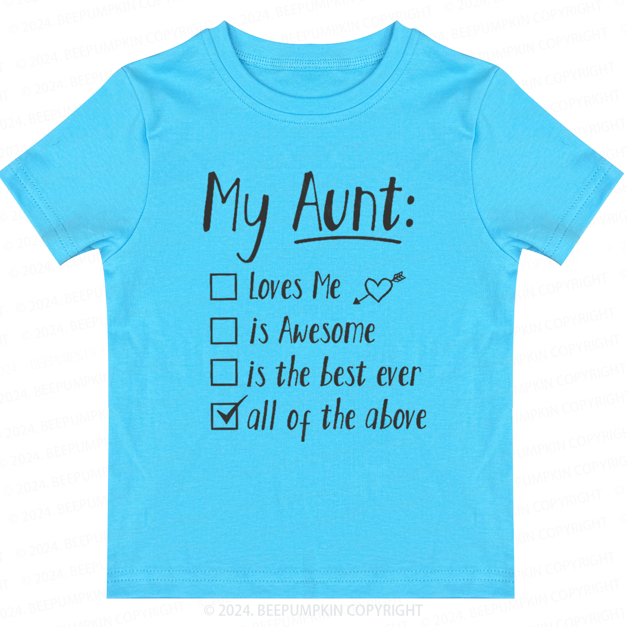 My Aunt Is Toddler&Kids Tees 