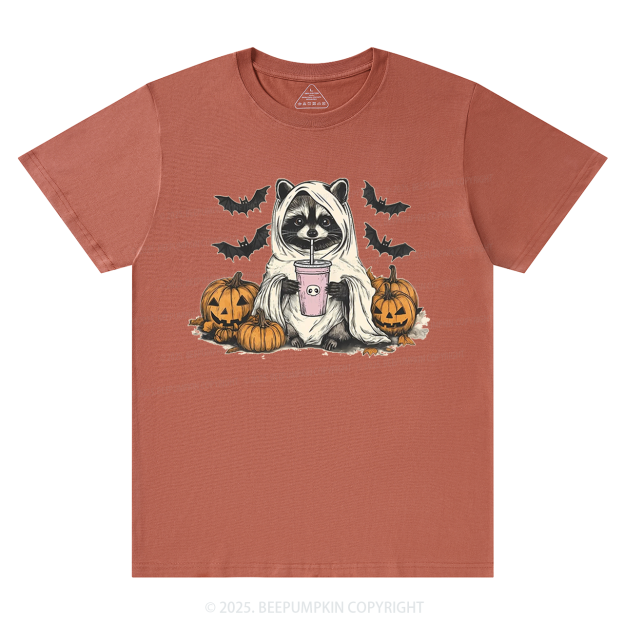 Halloween Racoon T-Shirts Beepumpkin