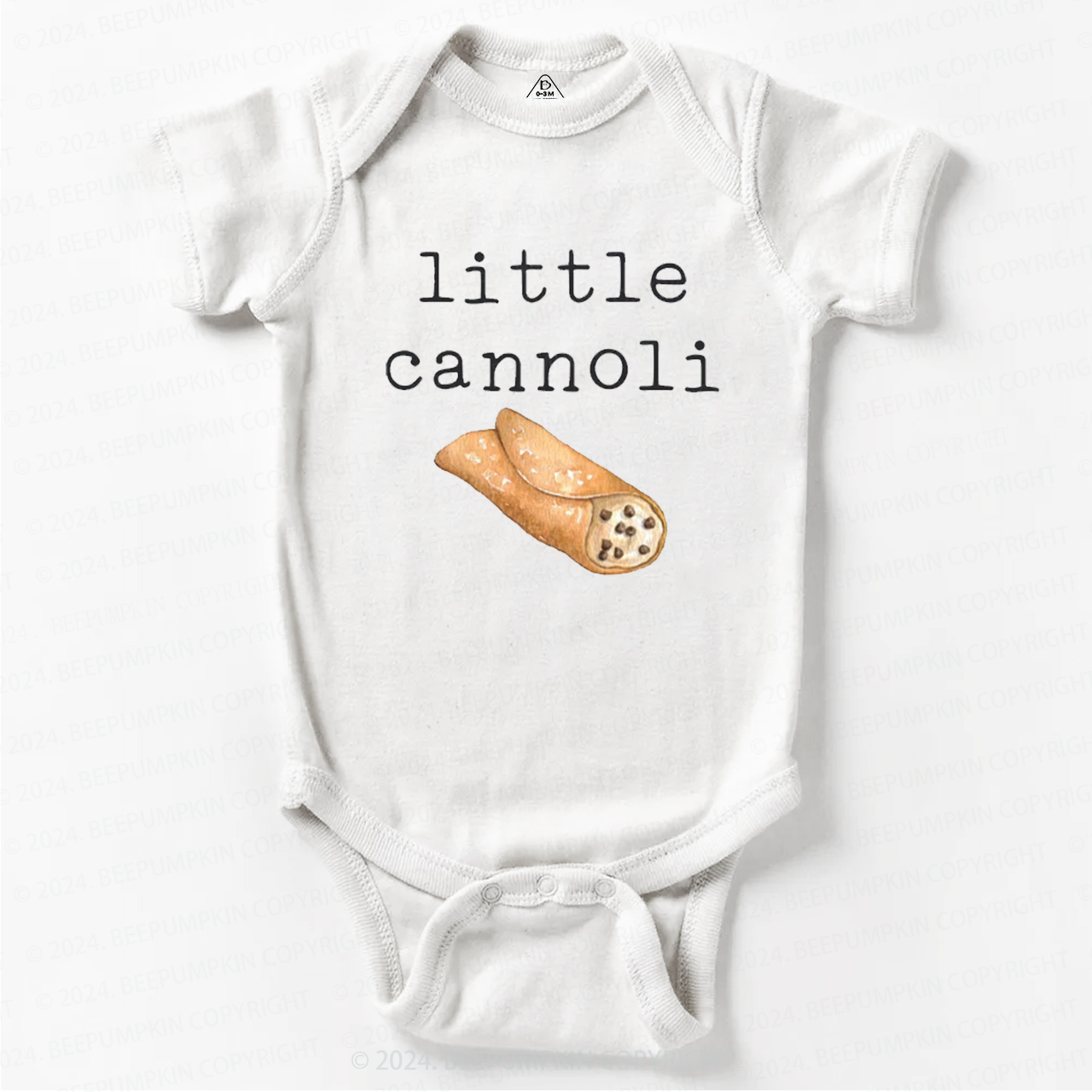 Little Cannoli Bodysuit For Baby Beepumpkin