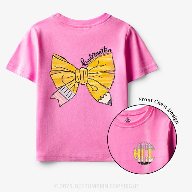 Personalization Girl's Coquette Toddler&Kid's Tees Beepumpkin