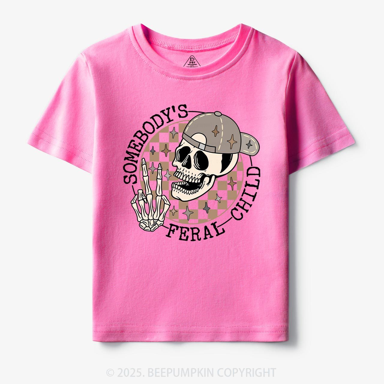 Somebody's Feral Child Toddler&Kid's Tees Beepumpkin 7