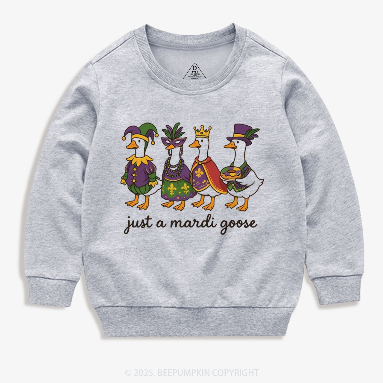 Just A Mardi Goose Kid's Sweatshirt