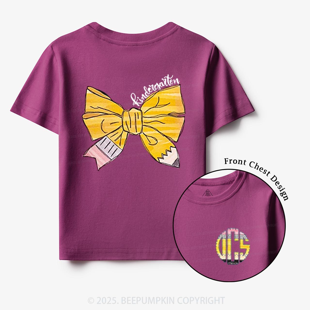 Personalization Girl's Coquette Toddler&Kid's Tees Beepumpkin