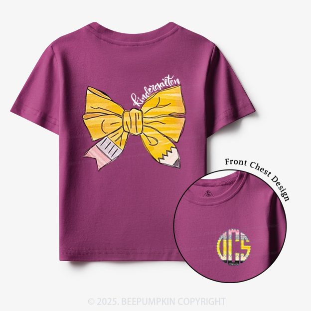 Personalization Girl's Coquette Toddler&Kid's Tees Beepumpkin