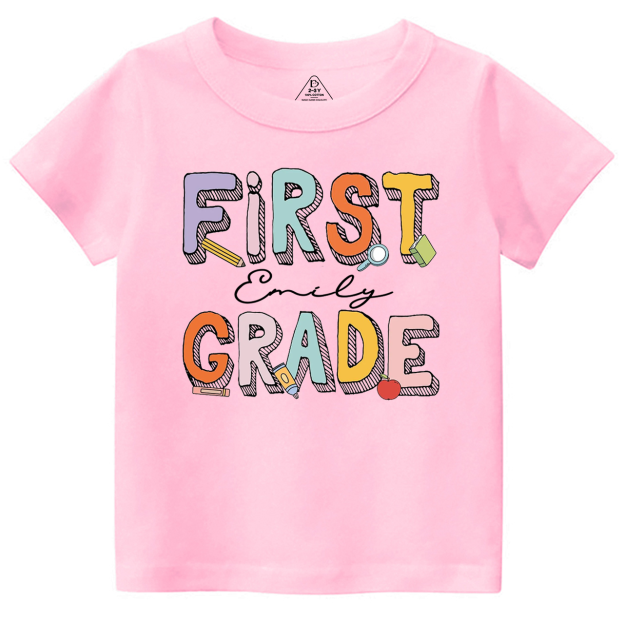 Personalized Back to School Bundle Toddler&Kid's Tees Beepumpkin 