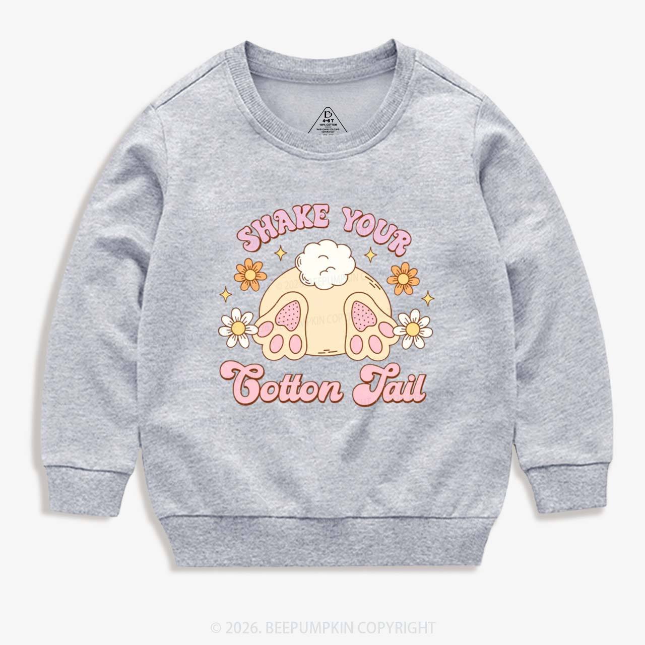 Shake Your Cotton Tail Kid's Sweatshirt