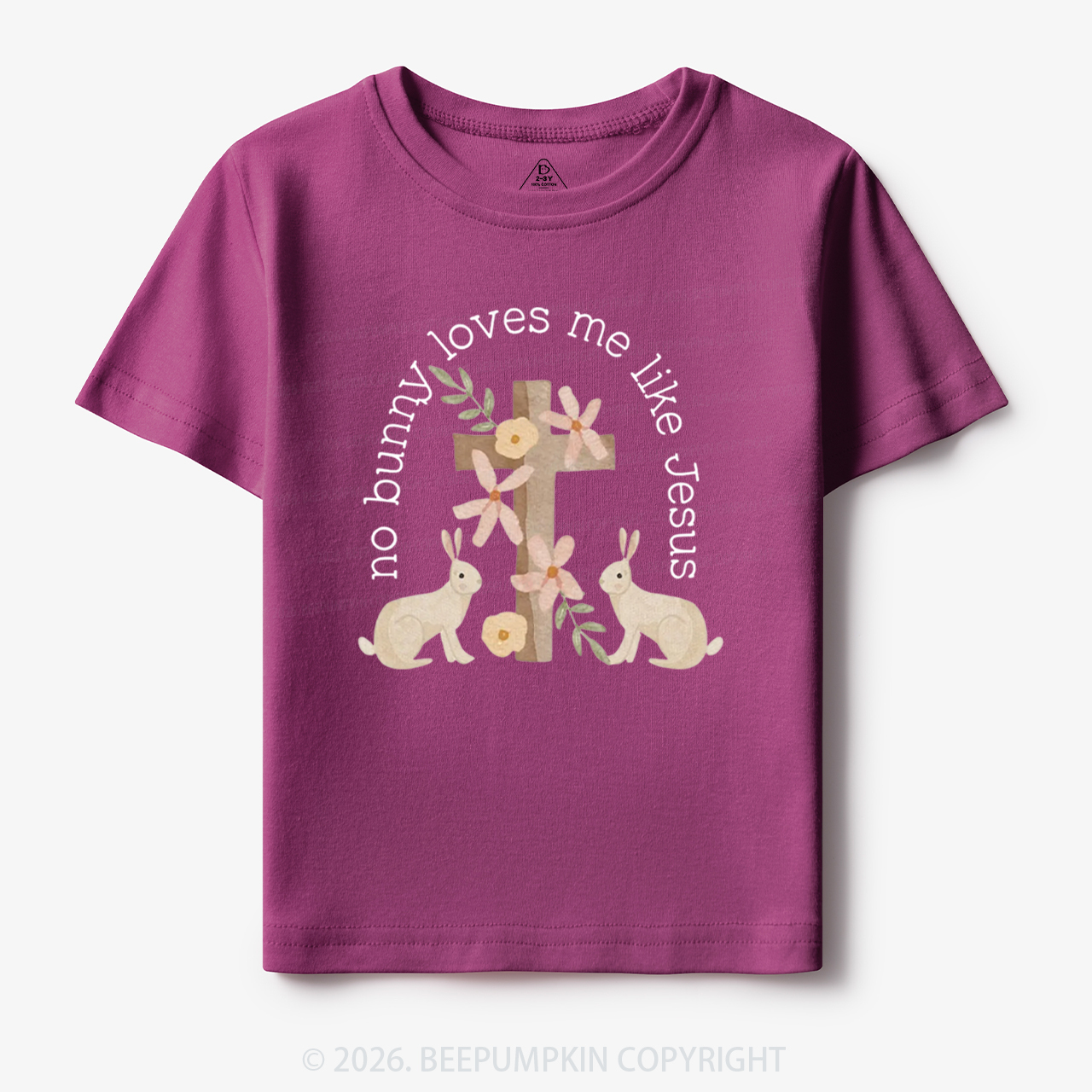 No Bunny Loves Me Like Jesus Toddler&Kid's Tees