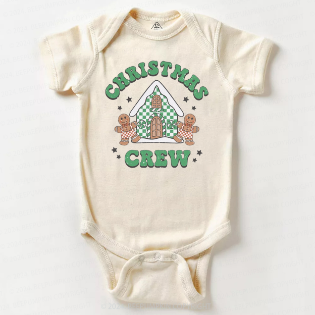Holiday Natural Christmas Baby Bodysuit