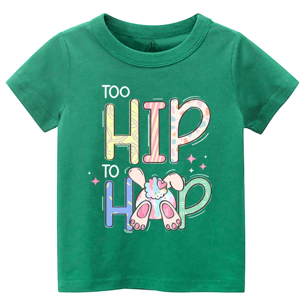 Too Hip To Hop Bunny Toddler&Kid's Tees Beepumpkin