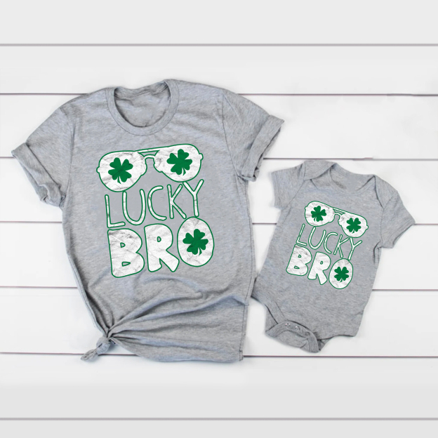 Lucky Bro St.Patrick's Day Matching Shirts