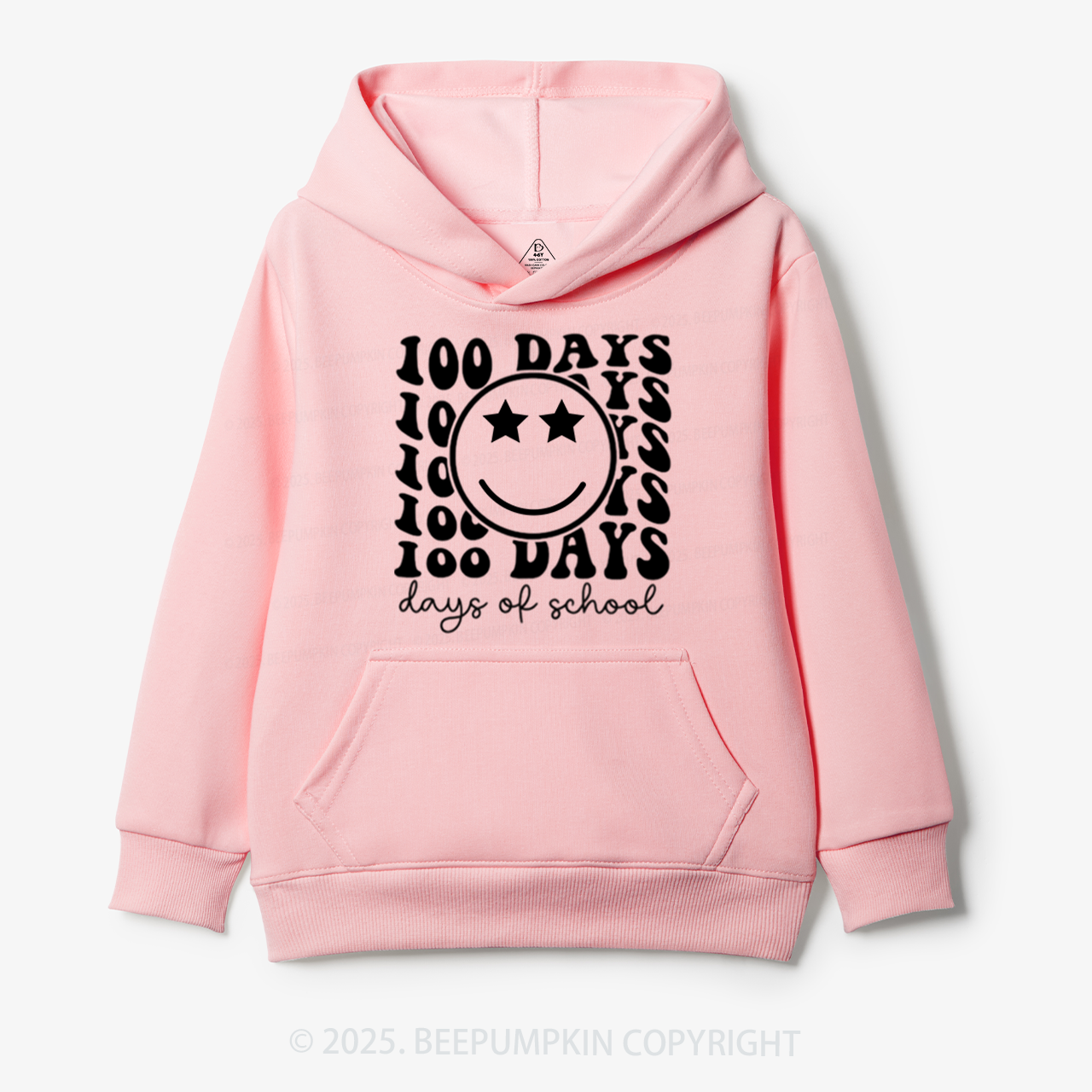 100 Days Of School Kid's Hoodies Beepumpkin