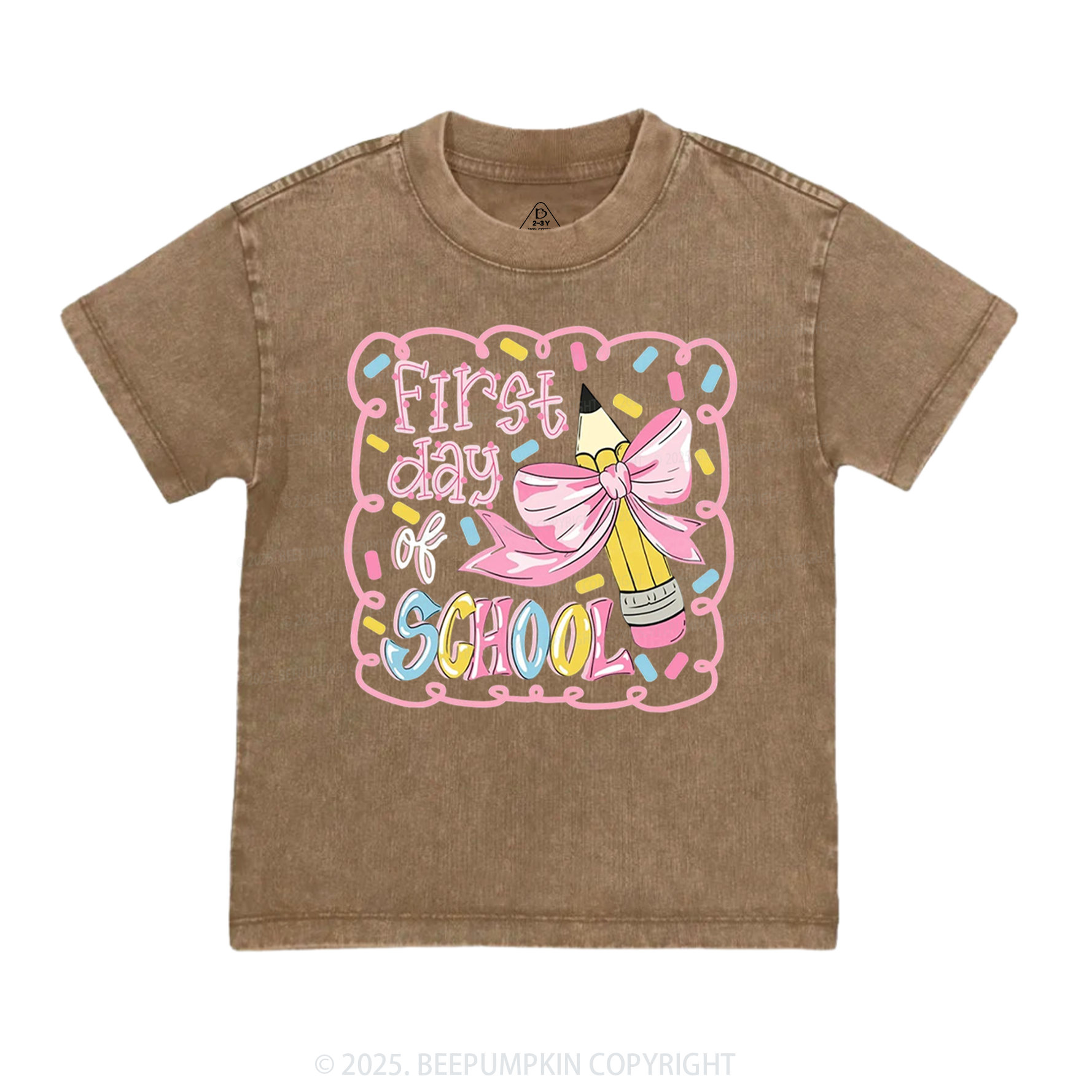 Pencil & Bows Magic Toddler&Kids Washed Tees
