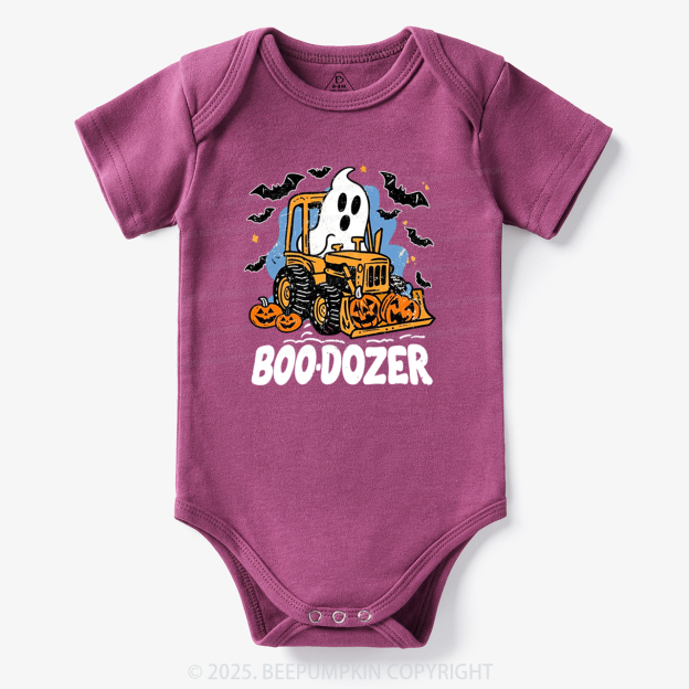 Halloween Ghost Boo-dozer Bodysuit Beepumpkin