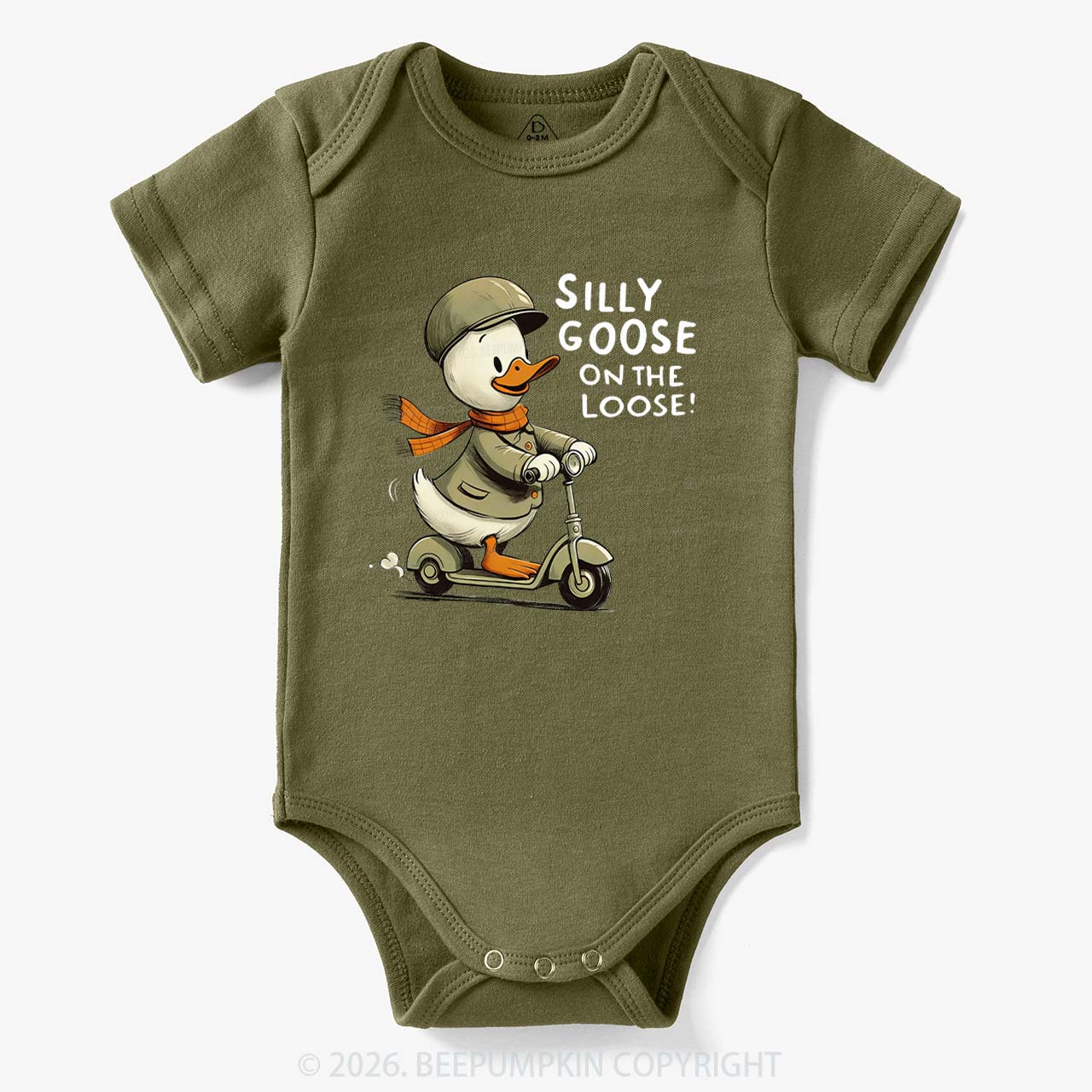 Silly Goose on the Loose Funny Bodysuit