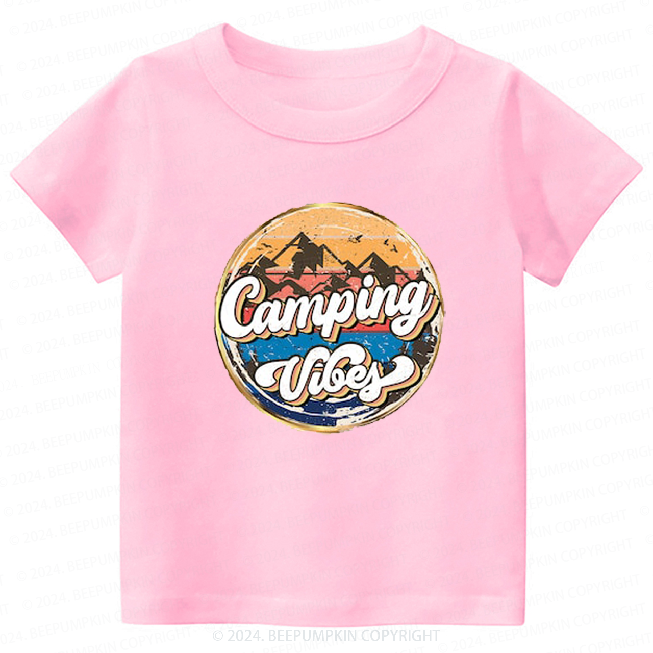 Camping Vibes Toddler&Kids Tees 