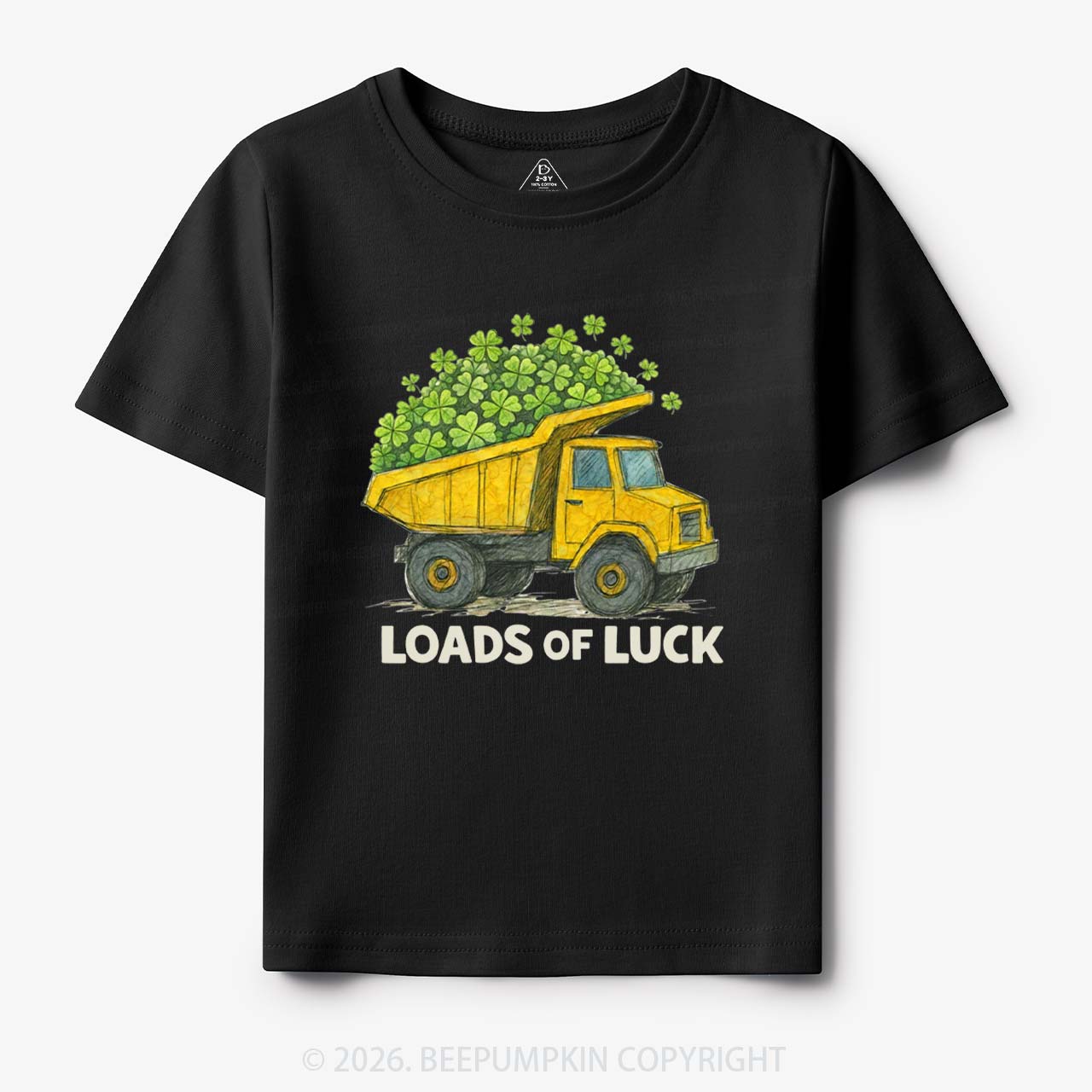 Loads Of Luck St. Patrick's Day Toddler&Kid's Tees Beepumpkin