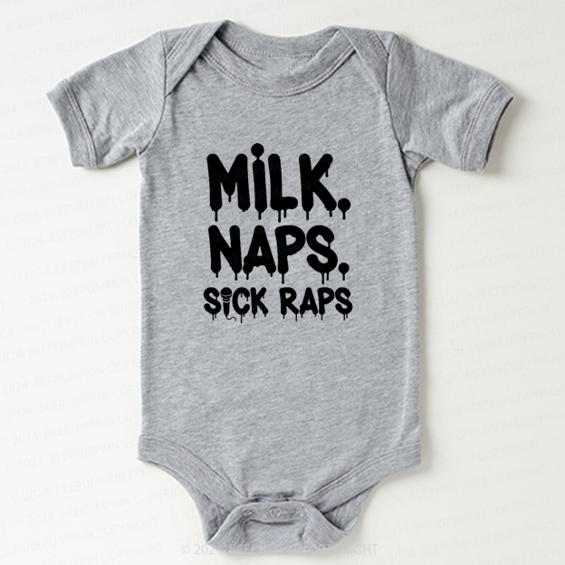 Milk Rap Hip Hop Bodysuit For Baby 8