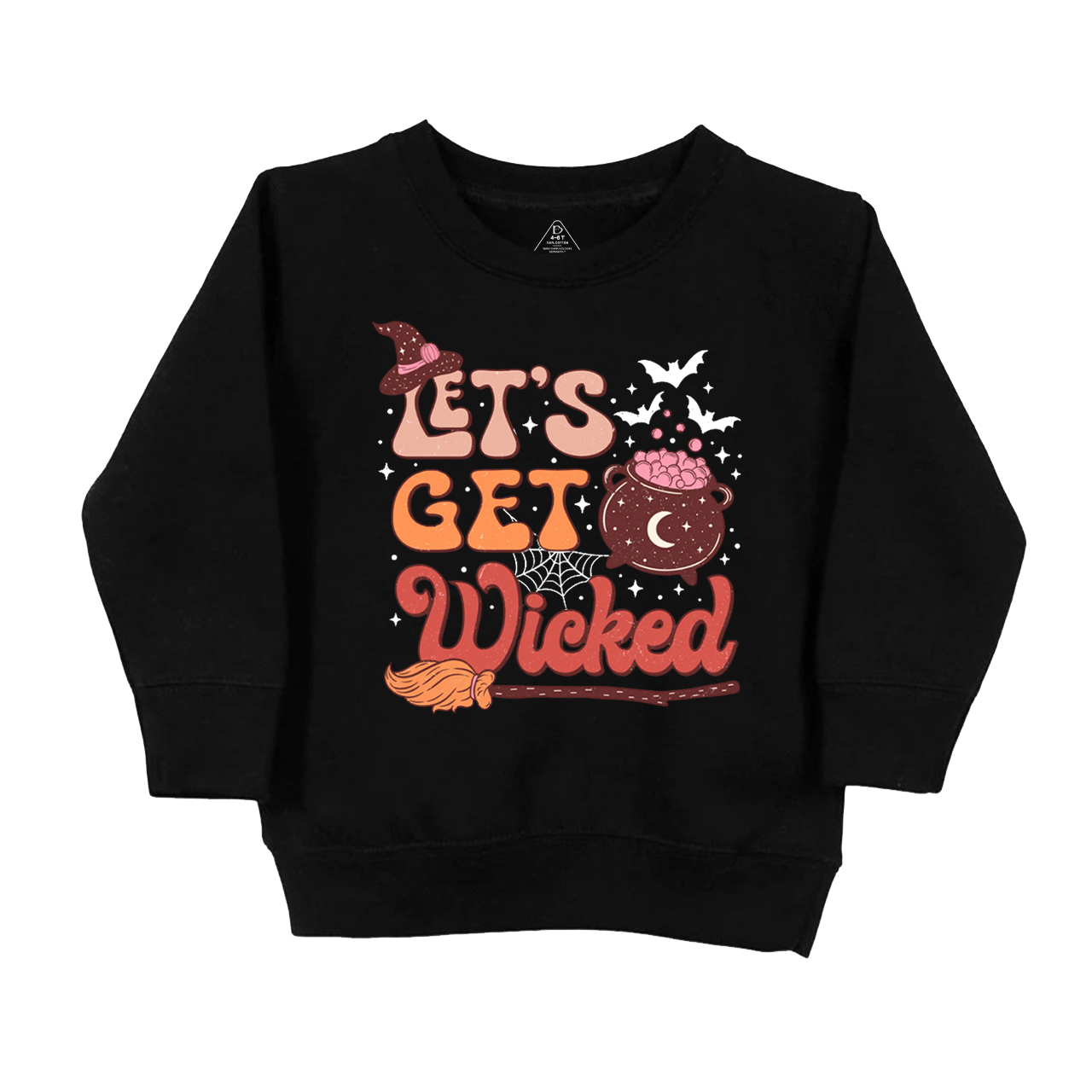 Let's Get Wicked Halloween Kids Sweatshirt