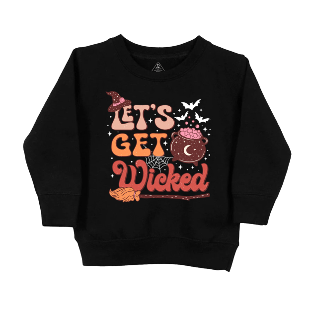 Let's Get Wicked Halloween Kids Sweatshirt