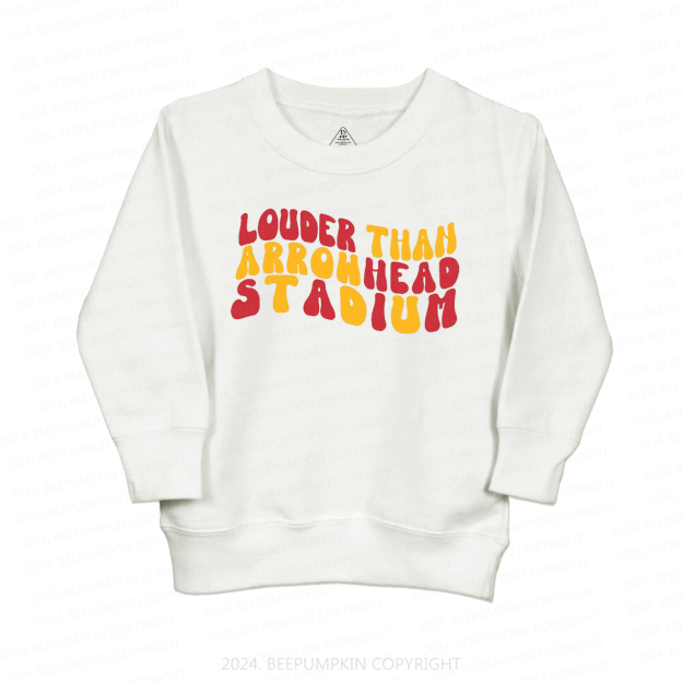 Louder Than Stadium KC Kids Sweatshirt