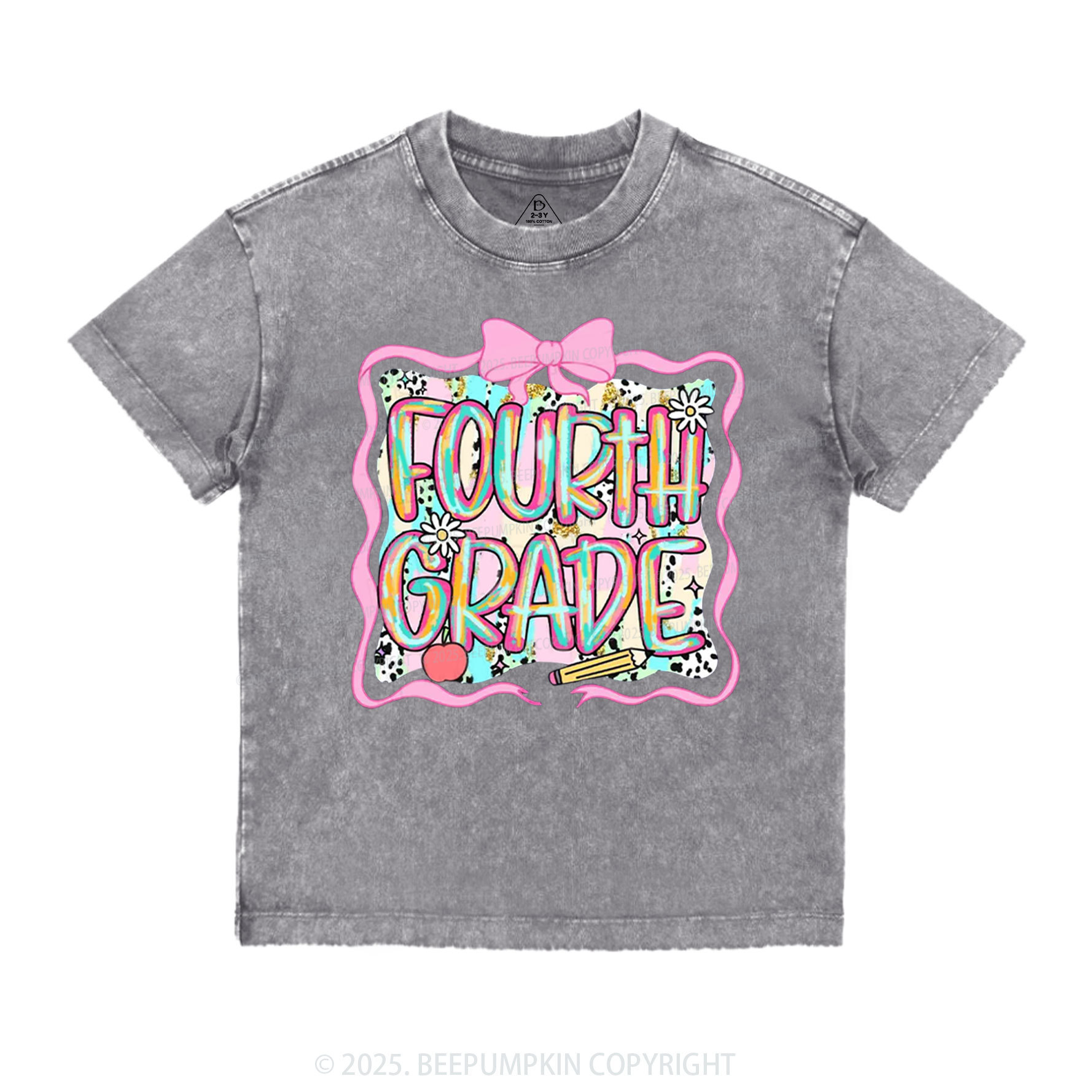 Personalized Sweet School Days Toddler&Kids Washed Tees