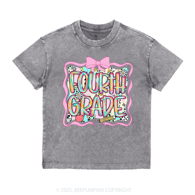 Personalized Sweet School Days Toddler&Kids Washed Tees