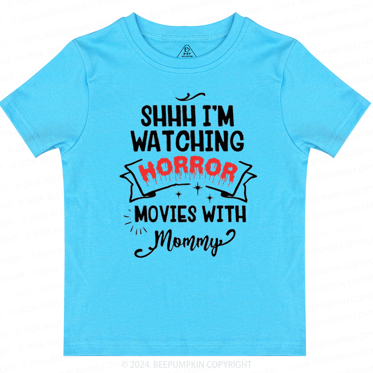 Personalized Watch Horror Movies With XXX Toddler&Kids Tees 7
