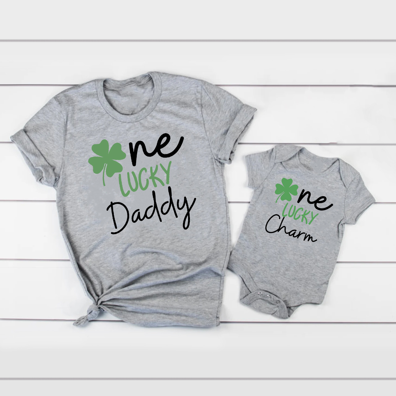 One Lucky Charm St Patrick's Day Matching Shirt