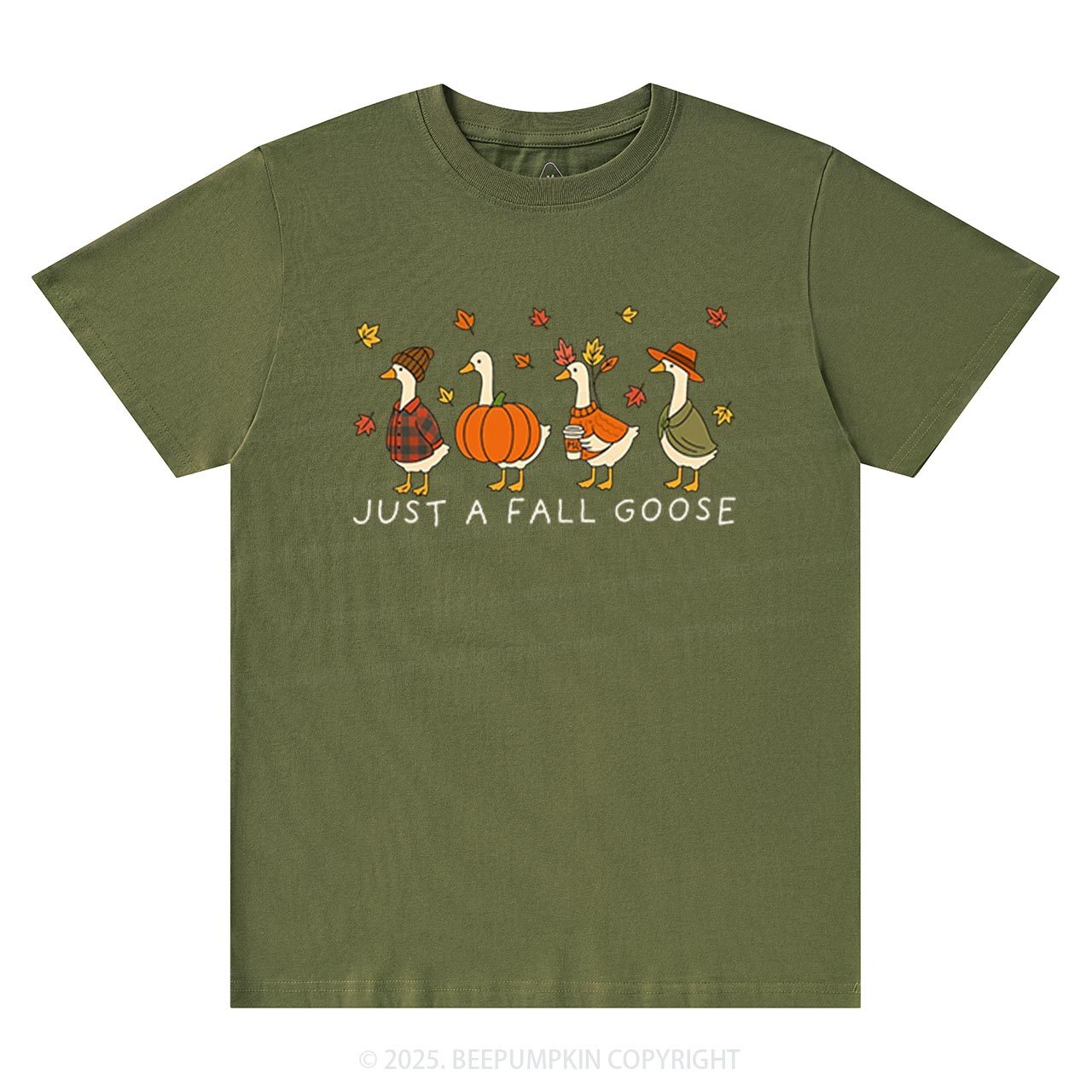 Just A Fall Goose T-Shirts Beepumpkin