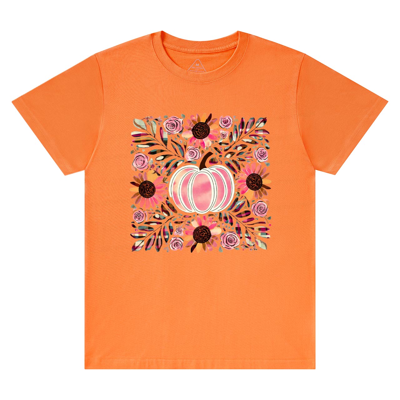 Boho Floral Pumpkin T-Shirts Beepumpkin