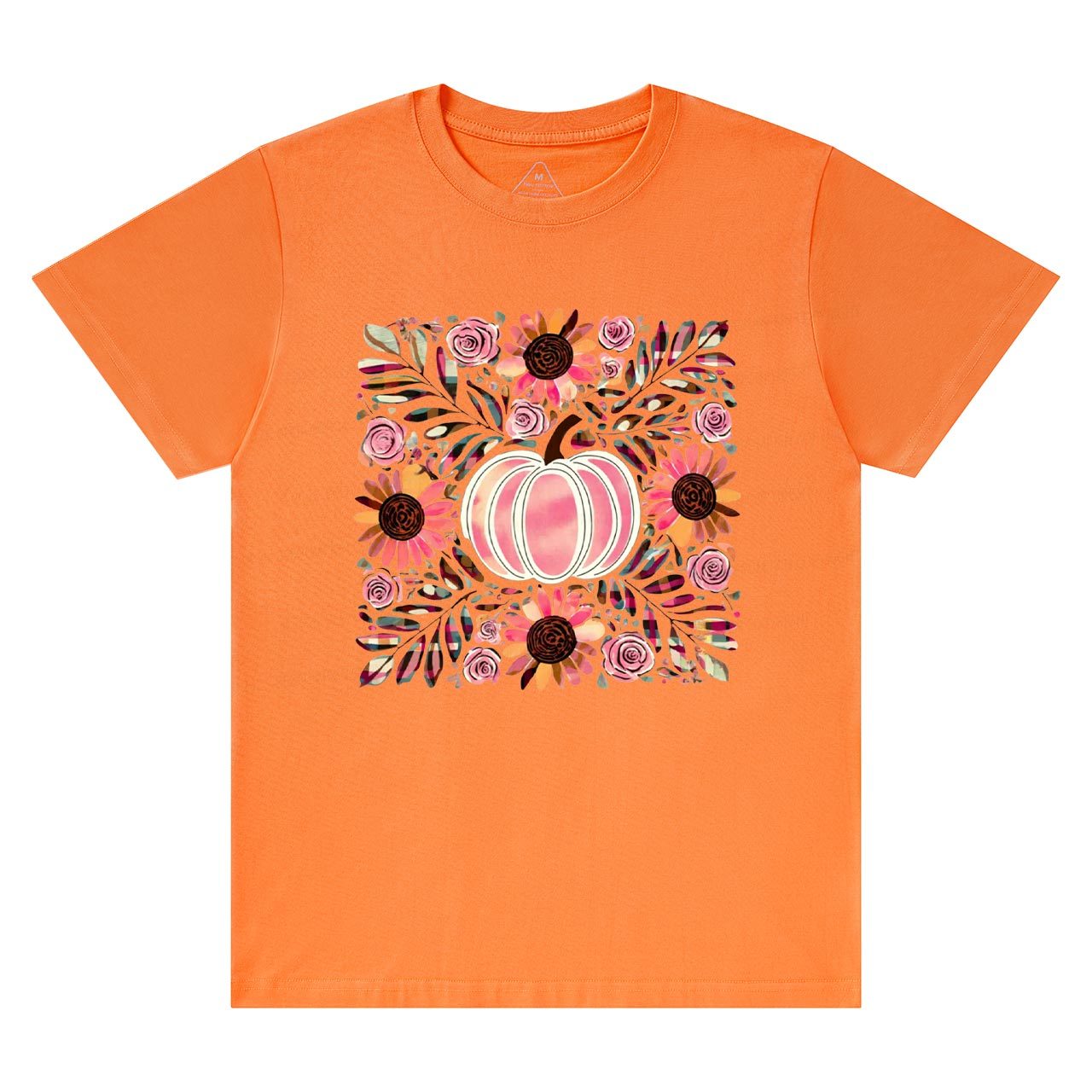 Boho Floral Pumpkin T-Shirts Beepumpkin