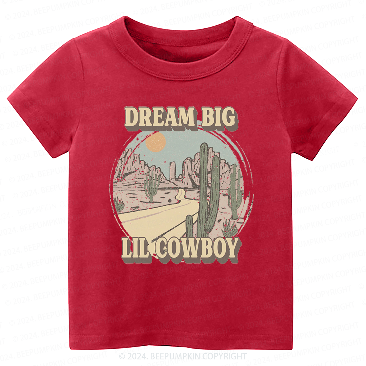 Dream Big Little Cowboy Toddler&Kids Tees