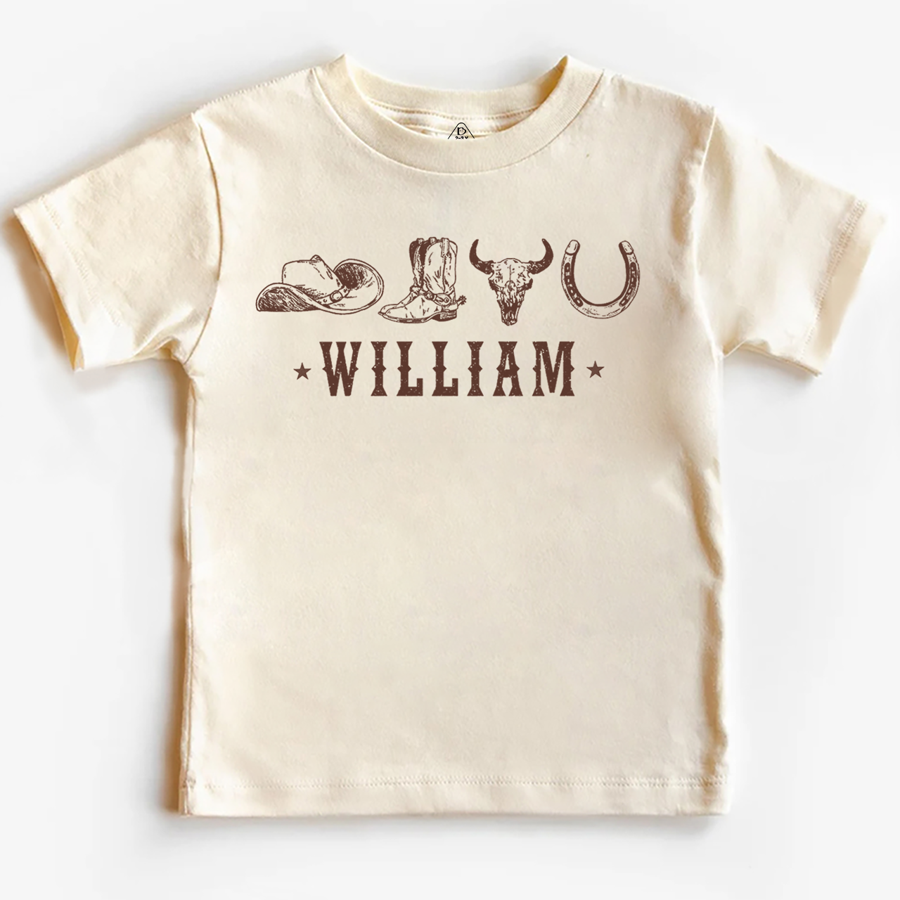 Personalized Western Toddler&Kid's Tees Beepumpkin