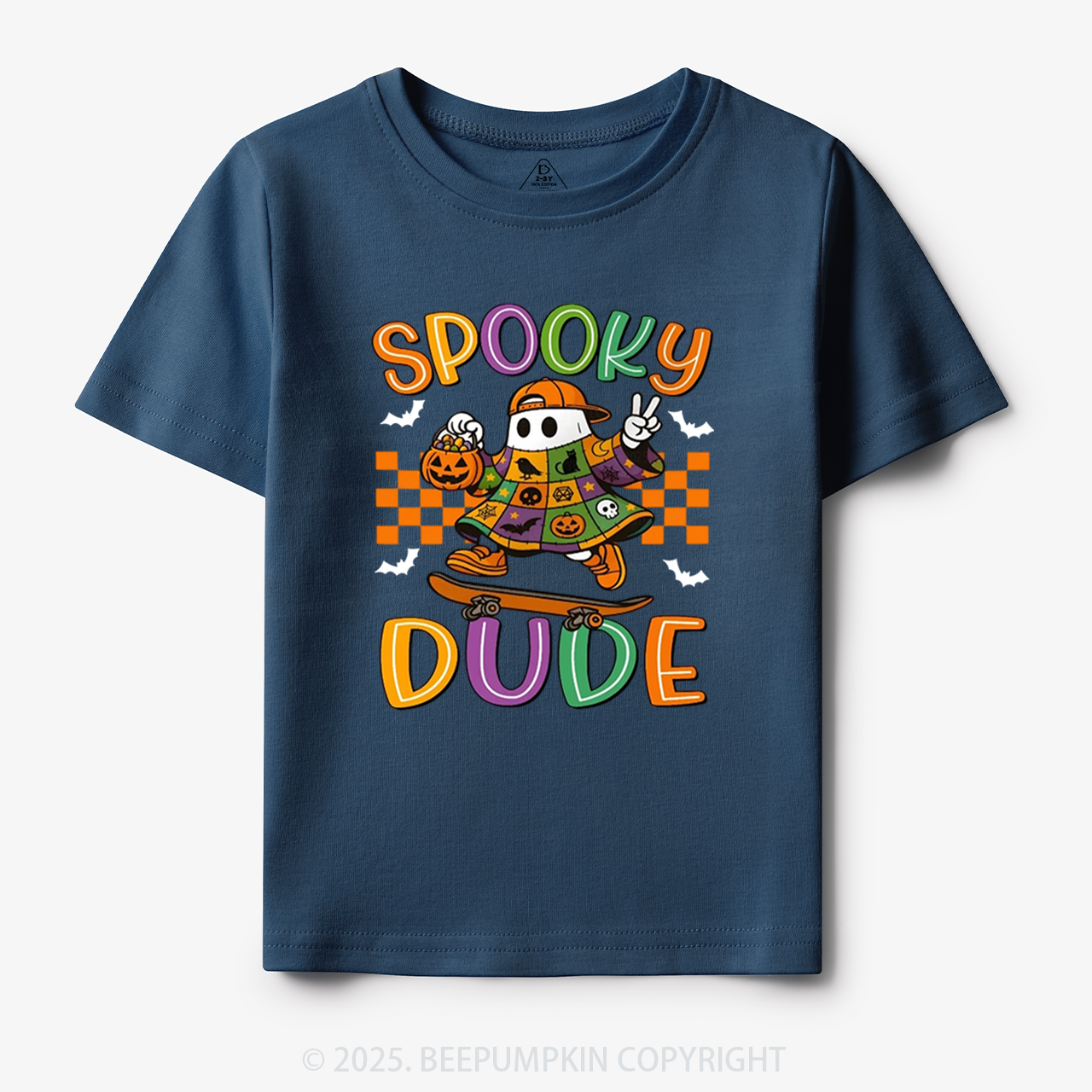 Spooky Dude Halloween Toddler&Kid's Tees Beepumpkin