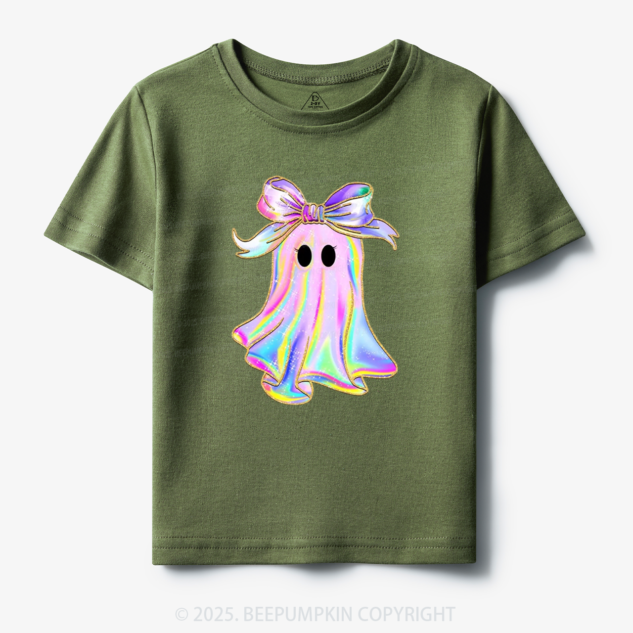 Halloween Girls Ghost Toddler&Kid's Tees Beepumpkin