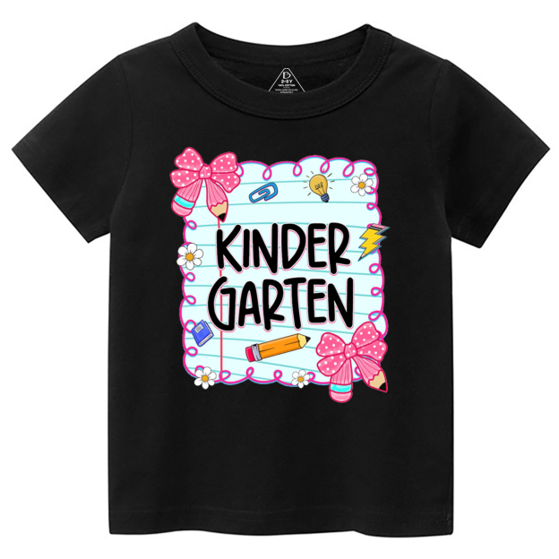 Personalized First Day Of School Toddler&Kid's Tees Beepumpkin