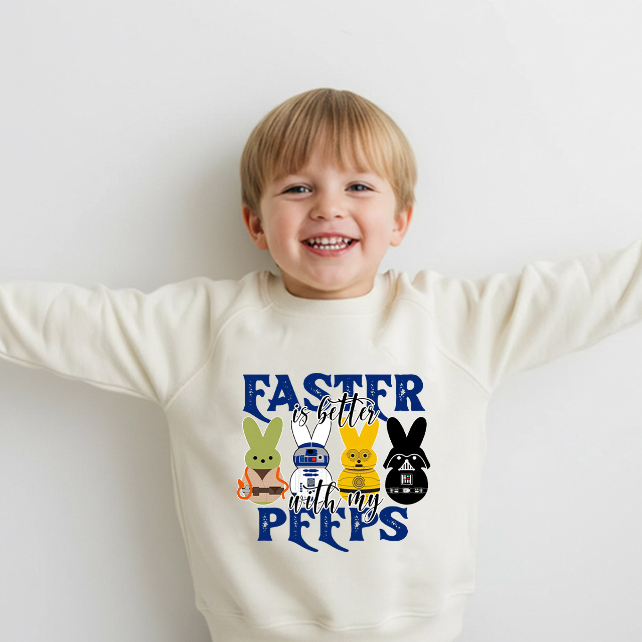 Easter Is Better With My Peeps Kid's Sweatshirt