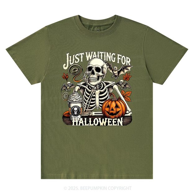 Just Waiting For Halloween T-Shirts Beepumpkin