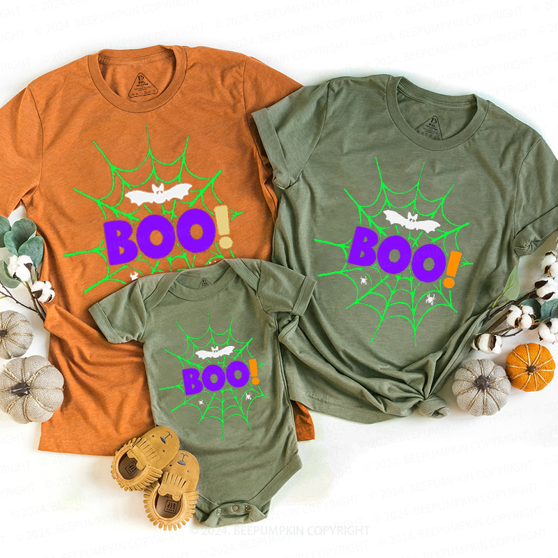 Baby BOO Halloween Family Matching Shirts Beepumpkin