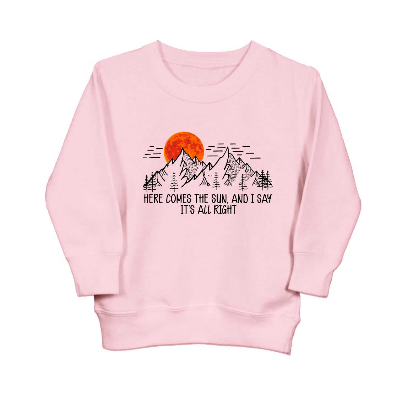 Here Comes The Sun Kids Sweatshirt
