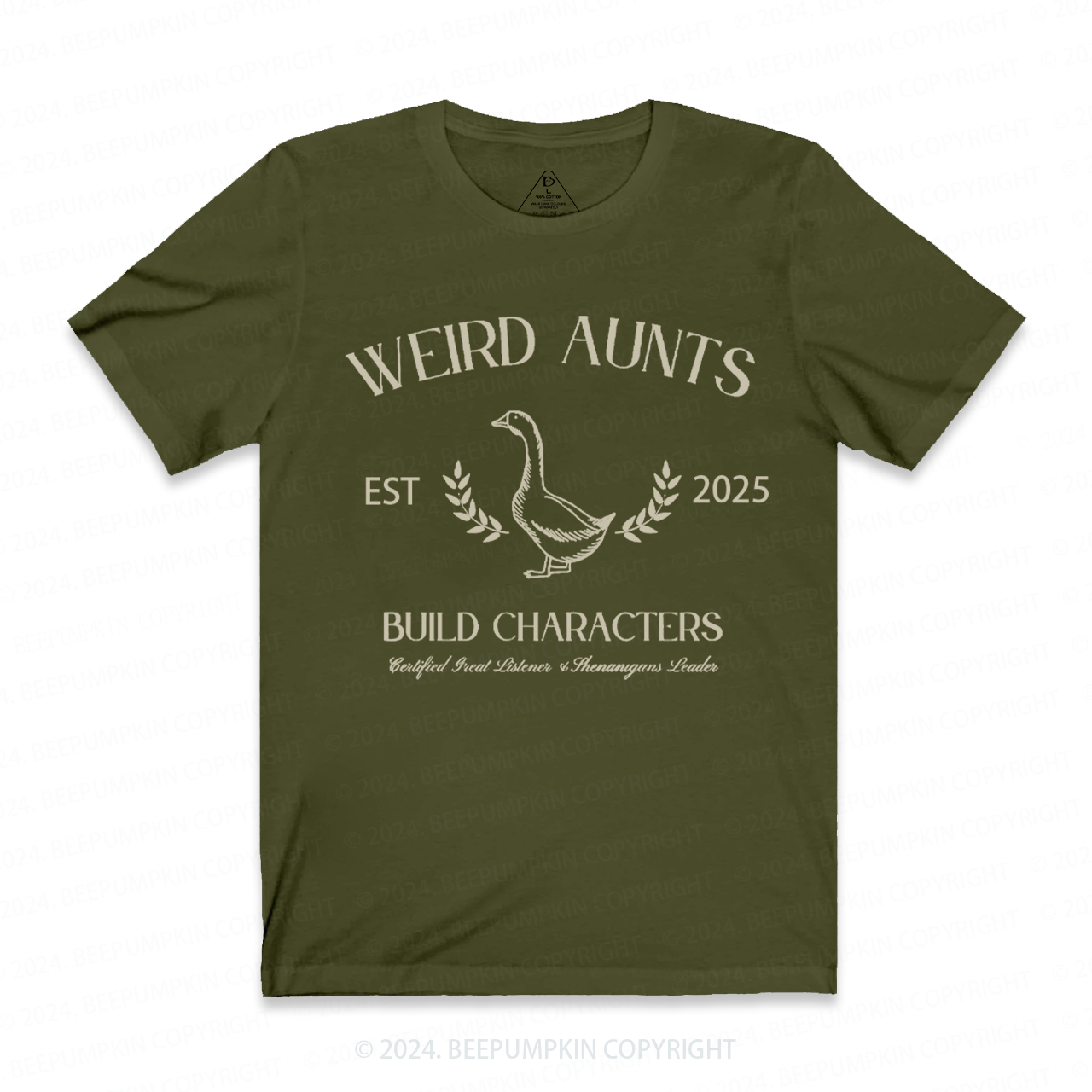 Personalized Vintage Silly Goose Weird Aunt T-Shirts 