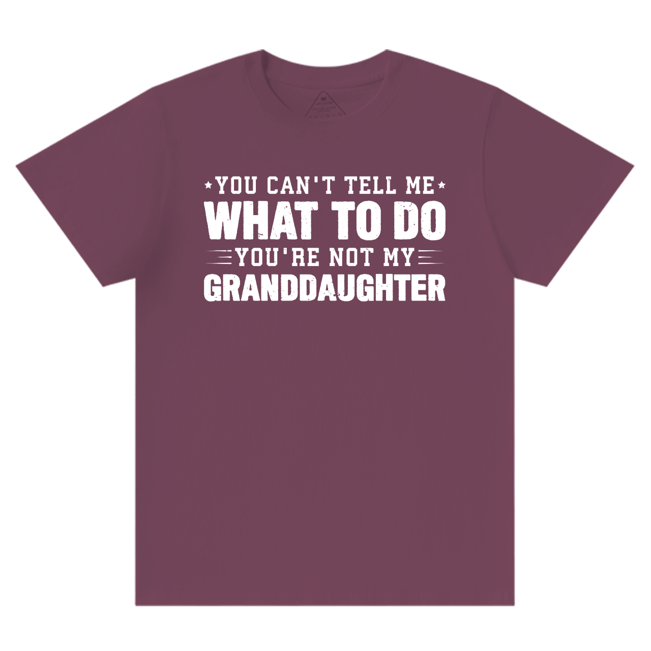 You're Not My Granddaughter Grandpa T-shirt