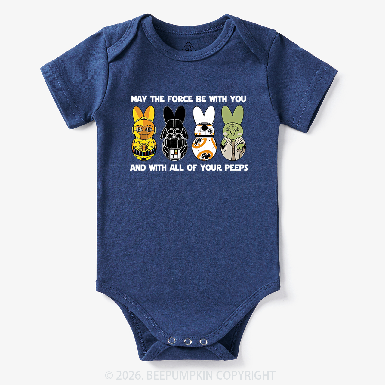Bunny Ears Happy Easter Bodysuit