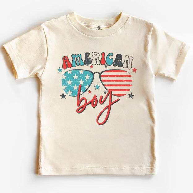 American Boy Toddler&Kid's Tees Beepumpkin 