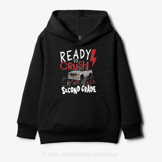 Personalized Ready To Crush Grade Kid's Hoodies Beepumpkin