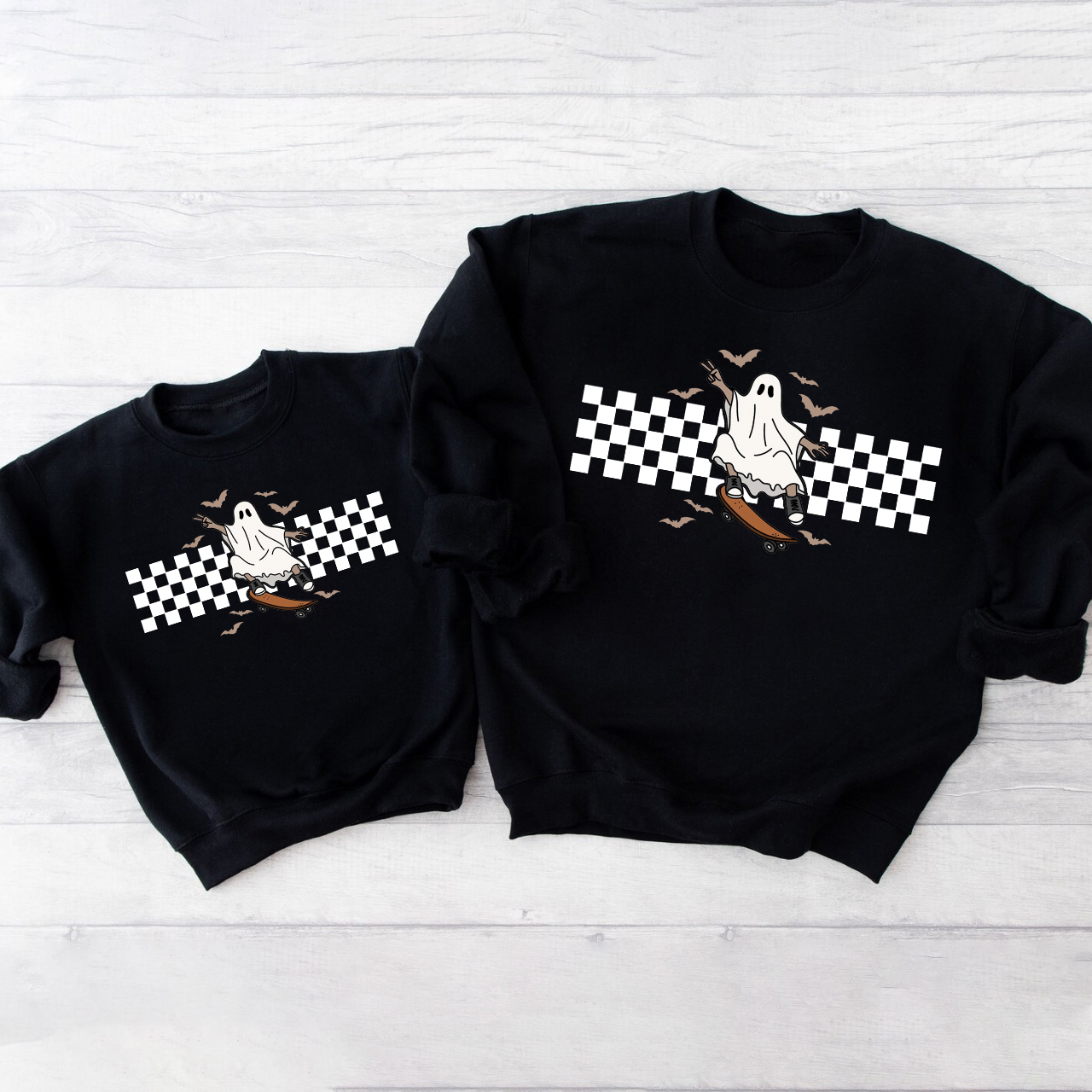 Cute Ghost Halloween Party Sweatshirts