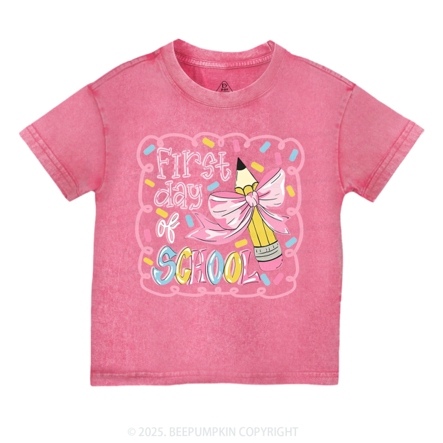 Pencil & Bows Magic Toddler&Kids Washed Tees