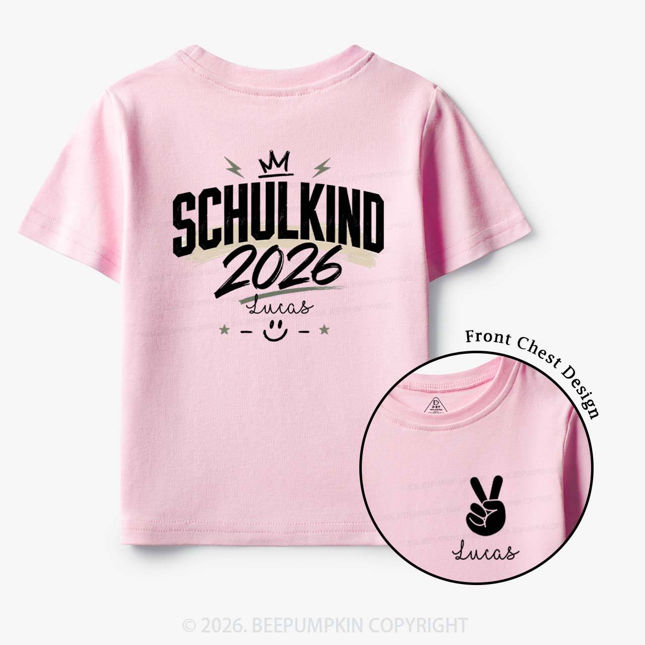 Personalized I'm a Schoolchild Toddler&Kid's Tees
