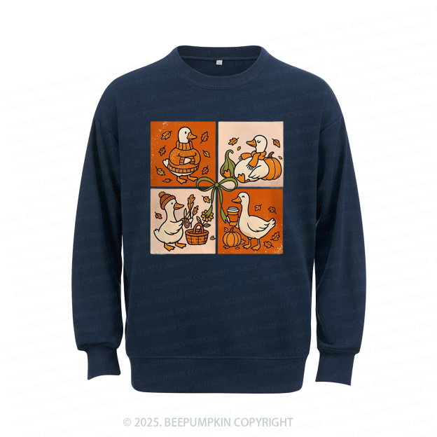 Pumpkin Latte Goose Sweatshirt Beepumpkin